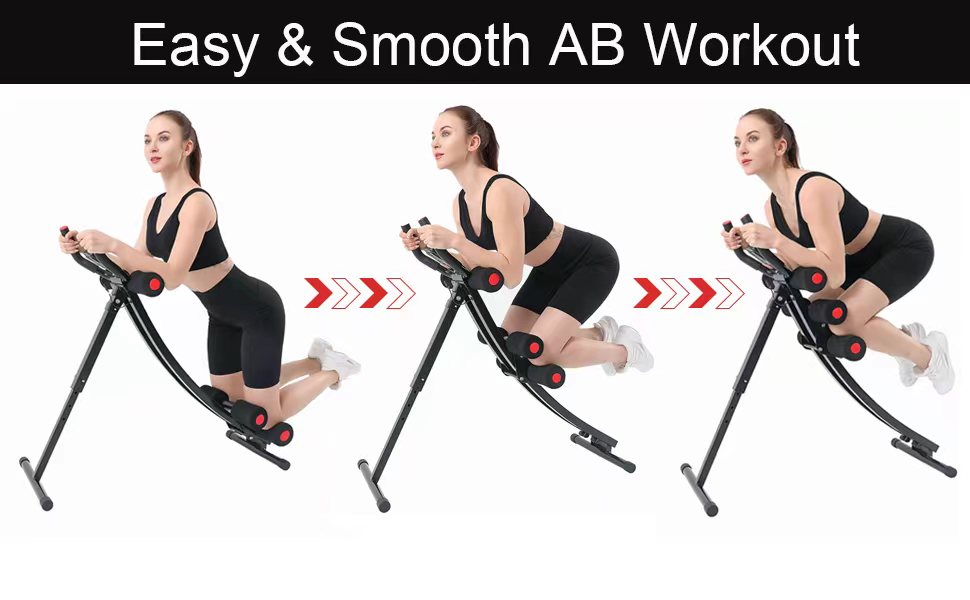 Easy ab workout on Fitlaya foldable machine - View 2
